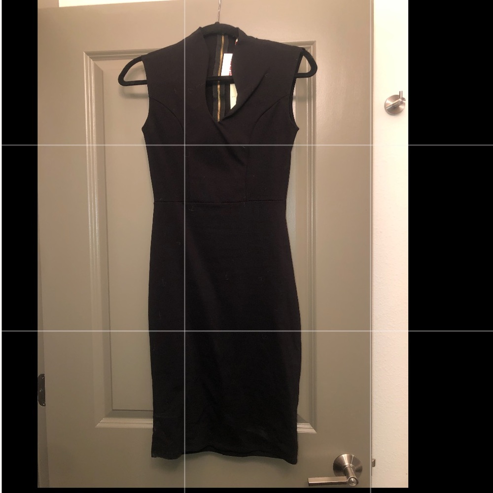 MIDI Black Dress